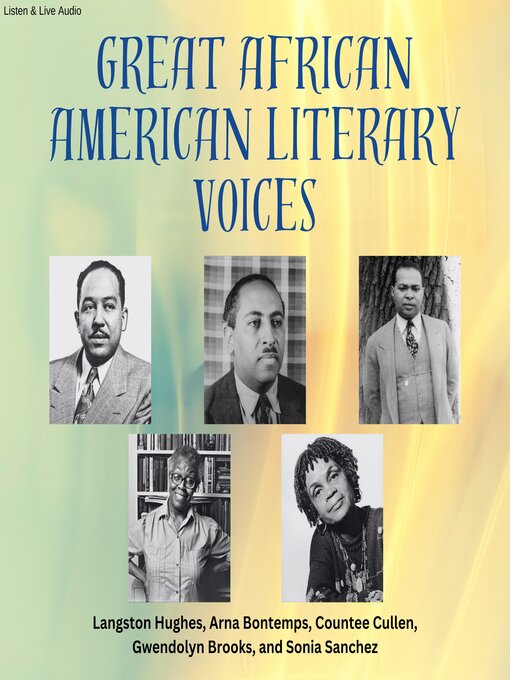 Title details for Great African American Literary Voices by Langston Hughes - Available